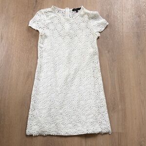 Forest Lily White Lace Dress Size Medium